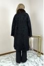 Шуба из каракуля, отделка норка 8025243-4