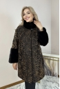 Шуба из каракуля, отделка норка 8025248
