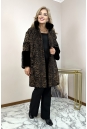 Шуба из каракуля, отделка норка 8025248-3